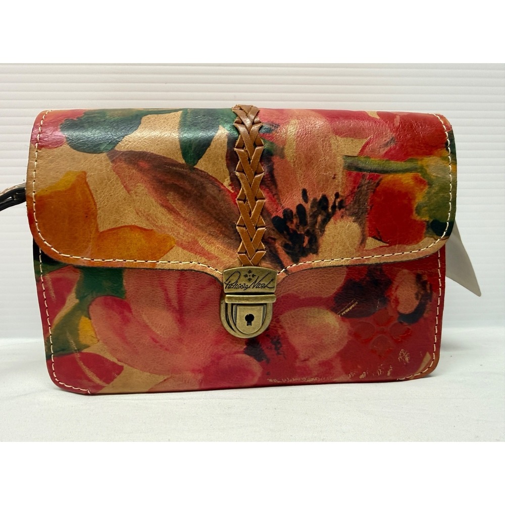 Patricia Nash - Bianco Crossbody Organizer SMALL PURSE SPRING MULTI READ DESC